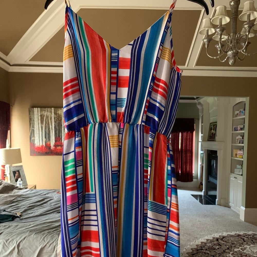 Multicolor Amanda Uprichard mini dress